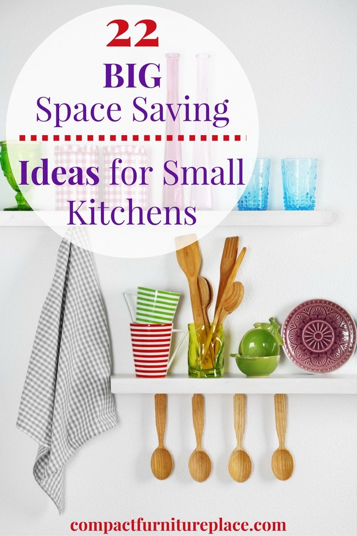 22 Incredibly Smart Kitchen Space Savers for Small Kitchens