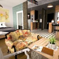 How to furnish and decorate a studio apartment