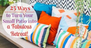 small patio decorating ideas