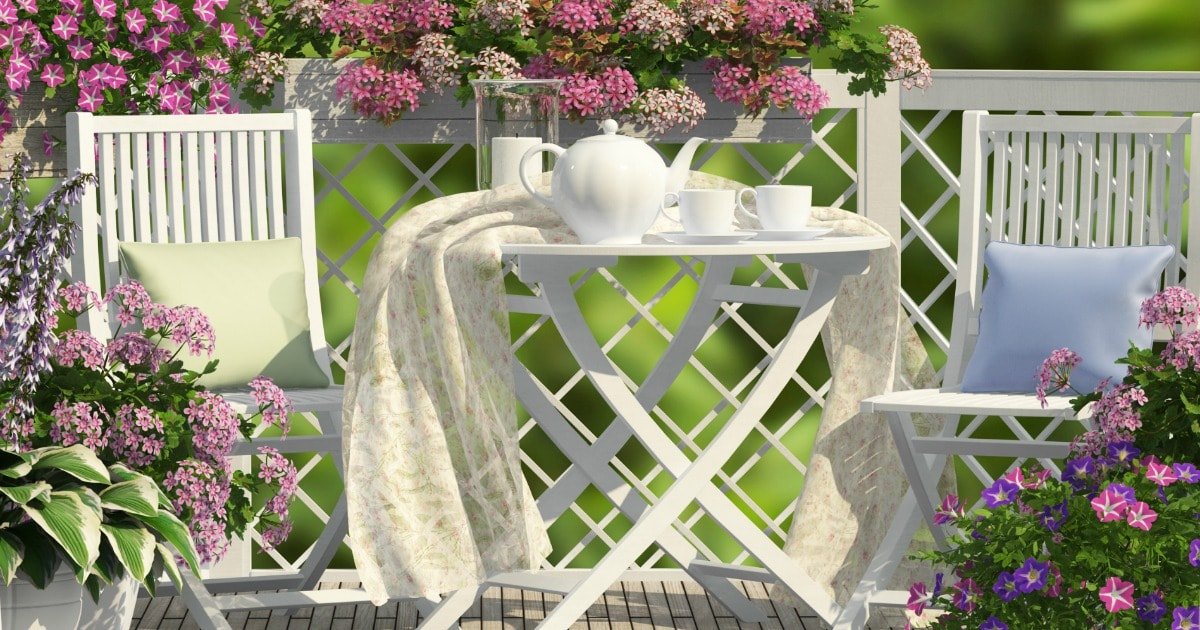 Small balcony furniture ideas