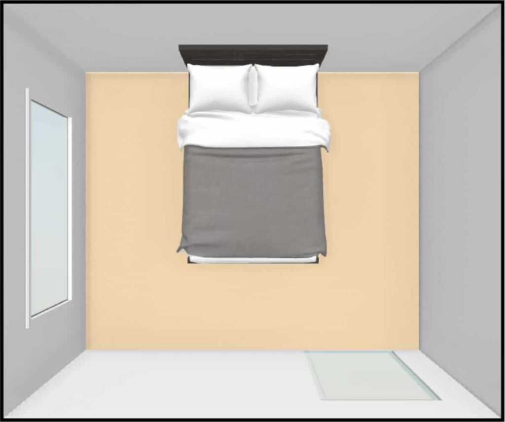 What size bed fits in a 10x12 bedroom - queen size bed