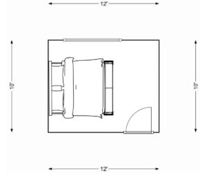 What Size Bed Fits in a 10x12 Bedroom? (Without it Feeling Crowded)