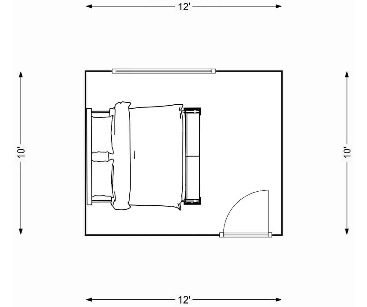 What Size Bed Fits in a 10x12 Bedroom? (Without it Feeling Crowded)