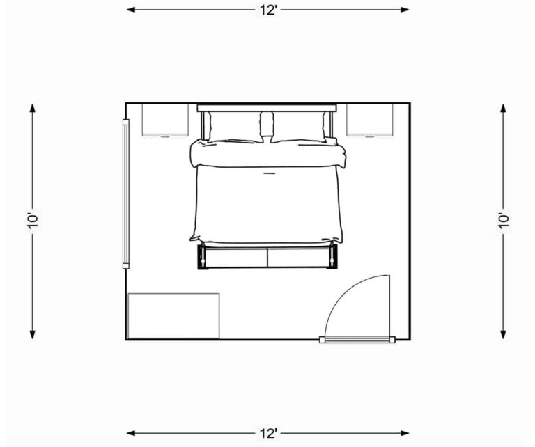 What Size Bed Fits in a 10x12 Bedroom? (Without it Feeling Crowded)