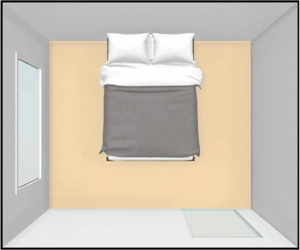 What size bed fits in a 10x12 bedroom - queen size bed